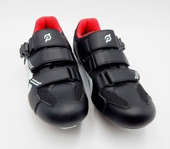 Peloton Bike Cycling Adjustable Shoes Black Red Size EU 41, Women’s 10, ... - $59.99