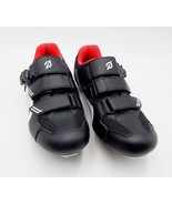 Peloton Bike Cycling Adjustable Shoes Black Red Size EU 41, Women’s 10, ... - £47.17 GBP