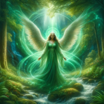 Guardian Angel of Healing Female  Spiritual Companion- Direct Binding - £20.49 GBP
