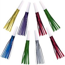 Metallic Fringed Squawkers Noise Makers New Years Party Favors or Birthd... - $3.95