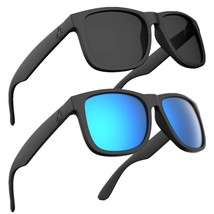 Polarized Sunglasses For Men And Women,Uv400 Protection Rectangular Sun Glasses, - £31.96 GBP
