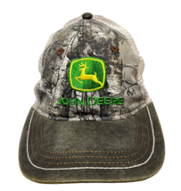 VTG John Deere Dri Duck Mens Ball Cap Mesh Back Camo Adjustable Embroidered - $15.57