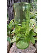 Collectible Large Green Recycled Glass Vase - Unusual - Made in Spain - €42,55 EUR