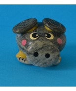 Figurine/Trinket-Vintage Pig Figurine made of stone or similar material - $371.19 MXN