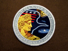 APOLLO 17 HARRISON SCHMITT RONALD EVANS EUGENE CERNAN NASA OFFICIAL PATCH - $17.81
