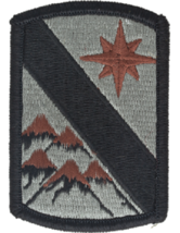 ACU PATCH - 43rd SUSTAINMENT BRIGADE WITH HOOK &amp; LOOP NEW :KY23-10 - $3.13