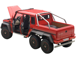 Mercedes G63 AMG 6X6 Red 1/18 Model Car by Autoart - $313.99