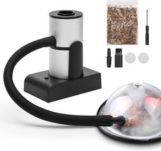 Hoedia Smoking Gun Wood Smoke, Portable Handheld Smoke Infuser,Cold, Sliver - $39.99