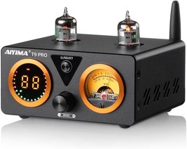 Aiyima T9 Pro 200W Tube Amplifier Class D Hifi Digital Amp 2.0/2.1, Usb Inputs. - $186.29