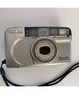 MINOLTA Traveler Freedom Zoom AF Remote Date 35mm Camera 38-90mm Turns O... - $24.99