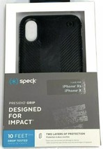 Speck Presidio Grip Phone Case for Apple iPhone X Xs Black Retails $39.99 - £7.90 GBP