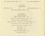 Lani Kai Dinner Menu Estero Island Fort Myers Florida 1980  - $17.82