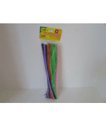 CRAYOLA CHENILLE STEMS PIPE CLEANERS 50 PC 30.5CM ASST COLORS 12&quot;L NEW  L24 - £3.67 GBP