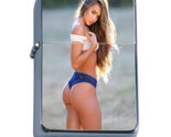 Farmers Daughter Pin Up Girls D8 Flip Top Oil Lighter Wind Resistant - $15.79
