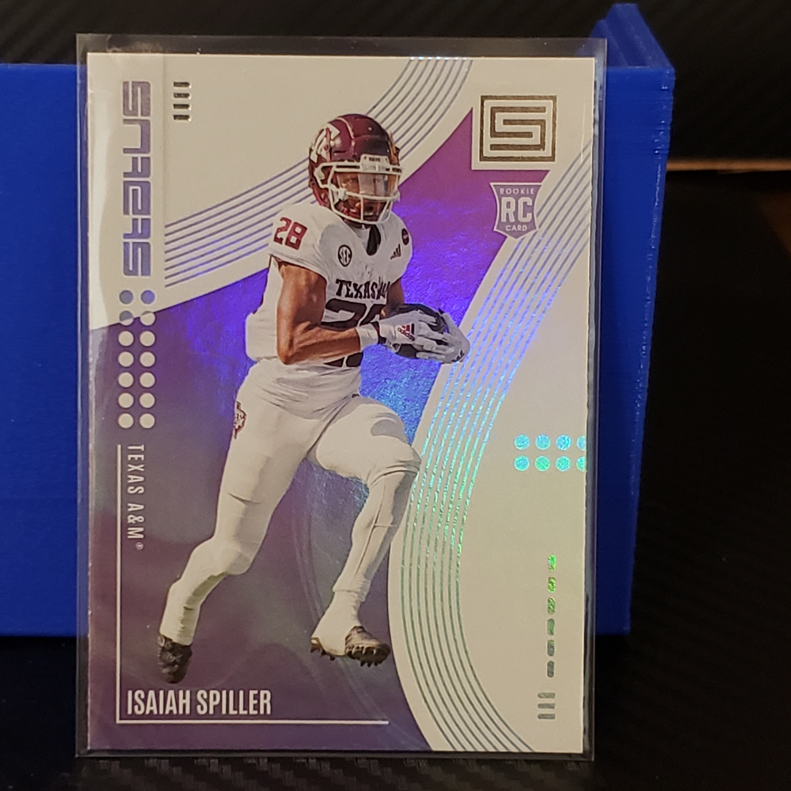 Primary image for Isaiah Spiller Rookie Card 2022 Panini Chronicles Draft Picks Status Texas A&M