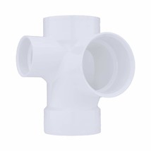 CHARLOTTE PIPE 3 x 3 x 3 x 2 DWV SANIT TEE W/LEFT SI DWV (DRAIN, WASTE A... - £22.71 GBP