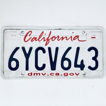  United States California Lipstick Passenger License Plate 6YCV643 - £14.05 GBP