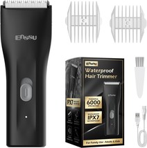 The Enssu Cordless Hair Clippers Trimmer Is A Waterproof, Rechargeable E... - £31.07 GBP