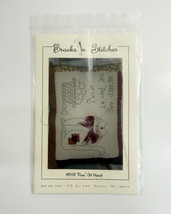 2008 &quot;Blessed Are the Purr at Heart&quot; Cat Pillow Embroidery Quilting Pattern - $10.88