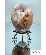 Pink Amethyst, Large Polished Druzy Geode Egg, Amethyst Pink Egg - $79.99