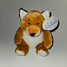 NEW 2017 Wishpets Roly Poly Sly Fox Plush 6" Stuffed Animal Toy Brown 82334 - £29.55 GBP