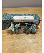 Vintage Pfaltzgraff Jamberry Napkin Rings Rare Set of 4 - $546.78 MXN