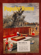 Popular Home Magazine Early Summer 1955 Design Remodeling Architecture - £6.79 GBP