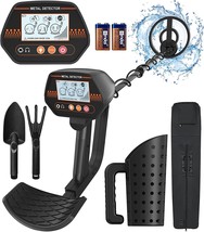 Metal Detector Kit For Kids &amp; Adults With Sand Sifter Scoop, Ip68 Waterproof, - £51.34 GBP