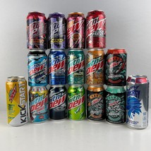 Mountain Dew Brand Special Flavors 12oz Empty Can Collection (You PICK) - £3.08 GBP+