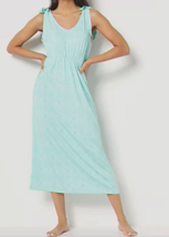 Stan Herman Silky Jersey Maxi Gown- SAGE, LARGE #A474845 - £17.48 GBP