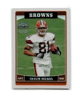 Travis Wilson 2006 Topps Chrome Special Edition Rookie Card Rc REFRACTOR- Browns - £1.95 GBP