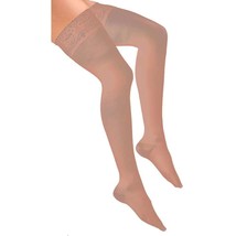 Activa Soft Fit Thigh High Lace Top 20-30mmHg (Beige) Medium - $33.95