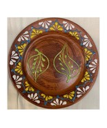 Set Of 4 Made In Mexico 9.5&quot; Medium Mexican Dinner/Salad Clay Barro Plates - £54.59 GBP