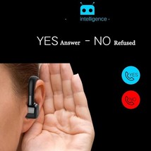 Bluetooth Headset Wireless Business Single earpiece Voice Answer in Ear Earbuds  - $46.63