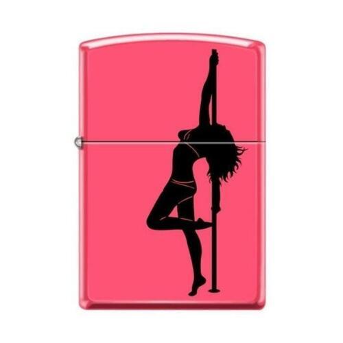 Zippo Lighter - Pole Dancer Neon Pink - 853681P - $30.89