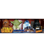 Star Wars Flashlight 4-Pack Chewbacca Yoda R2-D2 and Darth Vader - $1,117.08 MXN