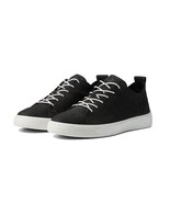 Ecco Men's Street Tray Recru Tie Leather Sneaker Skate Streetwear Shoe Black 43 - $89.12