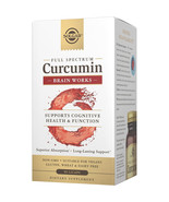 Solgar Full Spectrum Curcumin Brain Works, 90 Liquid Capsules - £31.51 GBP