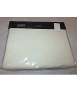 Ralph Lauren Cortona King Bed blanket Ship Stitched Cream Linen cotton $400 - £166.73 GBP