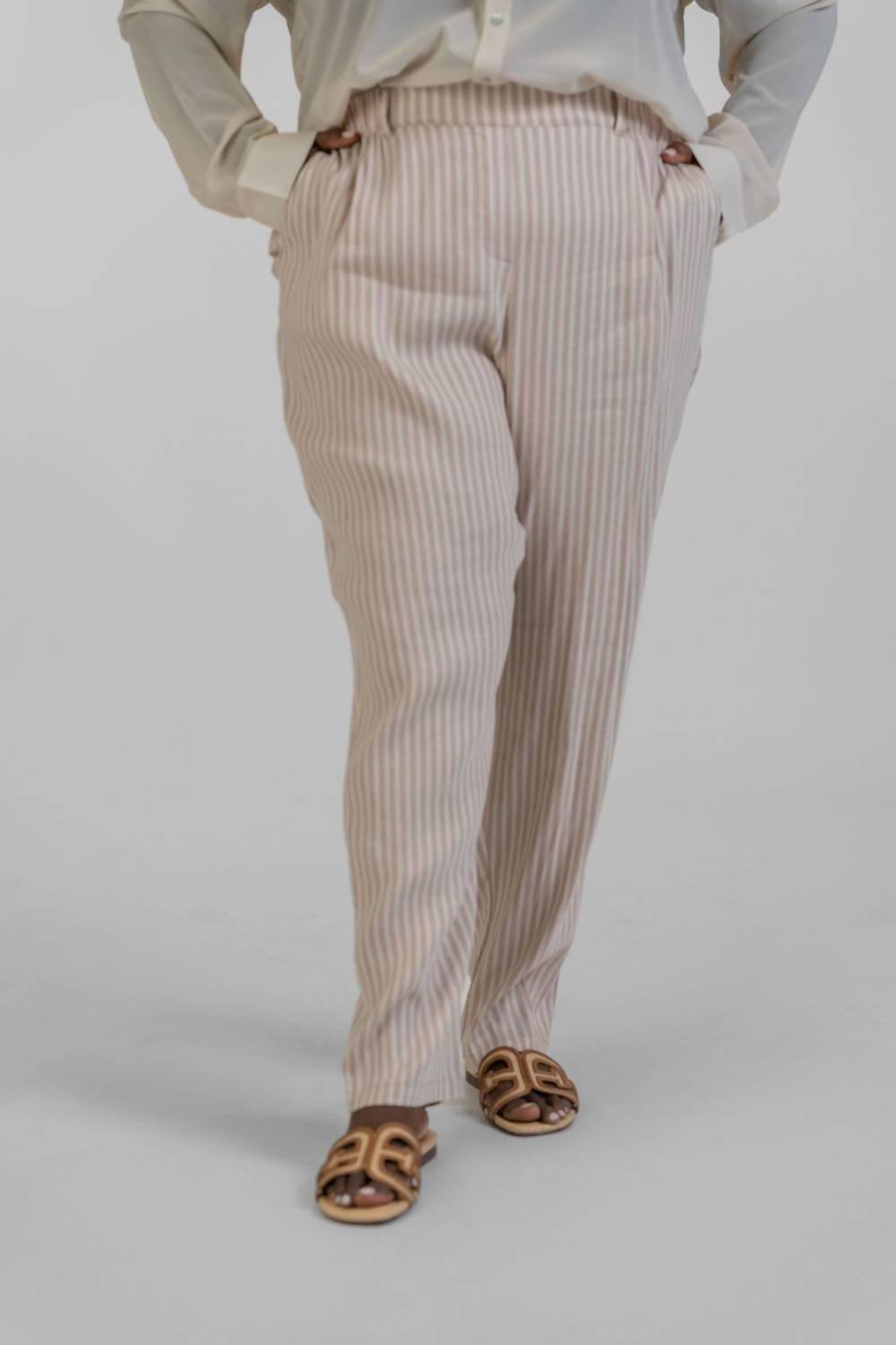 Nic + Zoe cafe straight leg pant Neutral Multi - $83.00