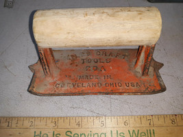 21KK83 Miles Craft Tools, Cast Iron Groover, Cleveland, Fair Condition - $9.42