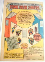 1975 Comic Book Savers Color Ad from Superhero Merchandise Dover, New Je... - $7.99