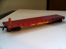 Vintage 1980s HO Scale AHM Fire Fox Flat Car 7&quot; Long - $17.82