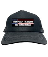 TRUMP THE SEQUEL CRY MAGA 2024 FUNNY Trucker Hat Cap Foam Mesh Baseball ... - €17,66 EUR