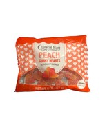Coastal Bay Connections Peach Gummy Hearts 8oz Great For Valentine Day/E... - $11.76