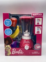 Barbie Blender Blades Spin Revs Pretend Kitchen Play Toy Gift - £20.55 GBP
