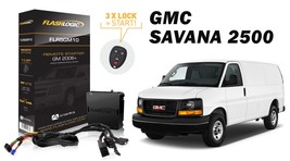 Flashlogic Remote Start for 2008 GMC Savana 2500 V8 w/Plug &amp; Play Harness - £205.30 GBP