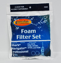 Envirocare Shark Navigator Professional Foam Filter Set F658 - £5.91 GBP