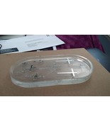 Handmade Clear Resin Tray - $11.40