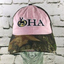 Ladies Fit OHA Camo Pink Ball Cap Deer Hat - £11.66 GBP